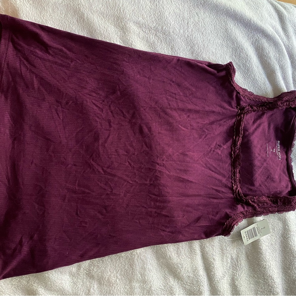 Purple Sleeveless Top